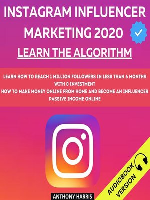 cover image of Instagram Influencer Marketing 2020